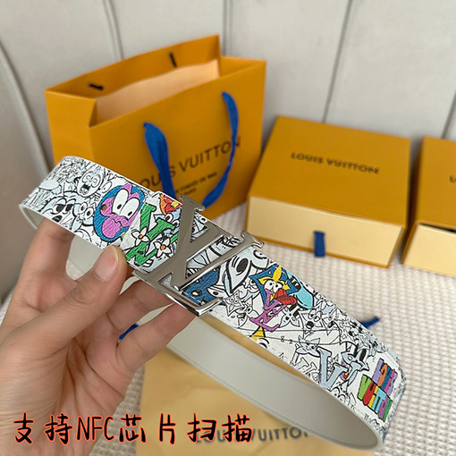 23新品!!ルイヴィトンベルト スーパーコピー  両面使い メンズファッション通販