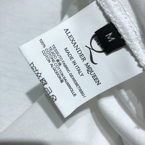 アレキサンダーマックイーン 半袖  Tシャツ  Alexander McQueen プリント