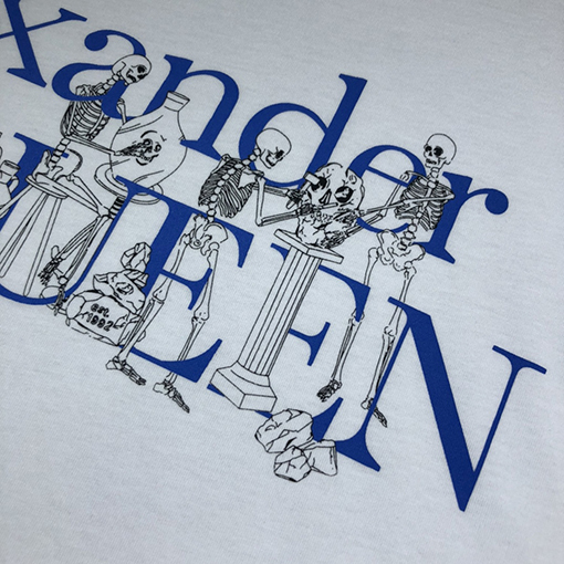 アレキサンダーマックイーン 半袖  Tシャツ  Alexander McQueen プリント