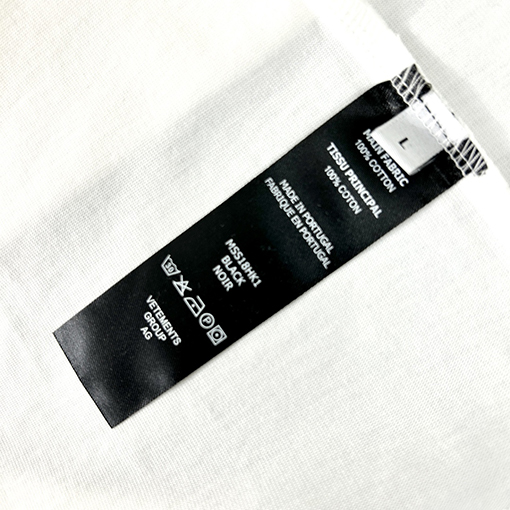 ヴェトモン  半袖Tシャツ スーパーコピー VETEMENTS 手描きレインボー 半袖