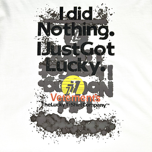 ヴェトモン 半袖Tシャツ  VETEMENTS 半袖 Tシャツ