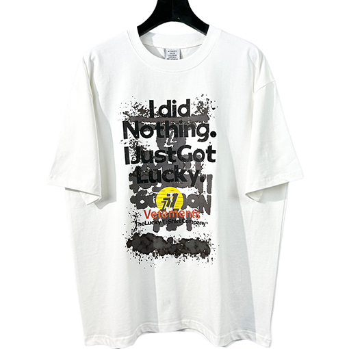 ヴェトモン 半袖Tシャツ  VETEMENTS 半袖 Tシャツ