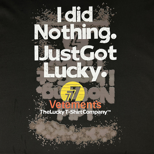 ヴェトモン 半袖Tシャツ  VETEMENTS 半袖 Tシャツ