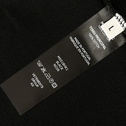 ヴェトモン 半袖Tシャツ  VETEMENTS 半袖 Tシャツ