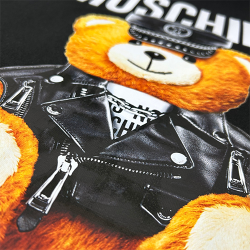 モスキーノ 半袖Tシャツ  コピー  プリント半袖Tシャツ  メンズファッション通販  2色