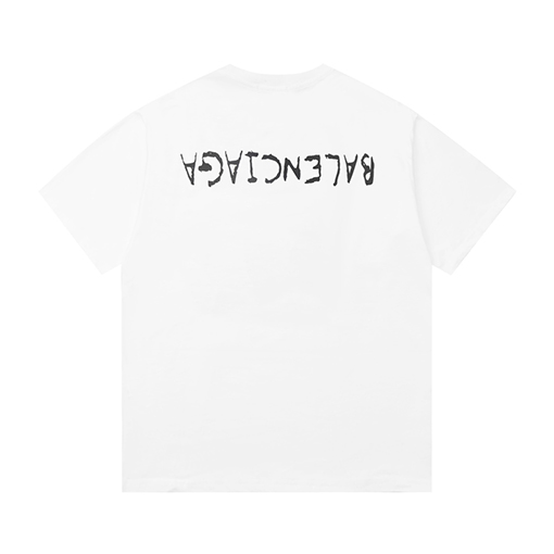 バレンシアガ 半袖Tシャツ 2023SS   BALENCIAGA  ロゴ印刷Tシャツ