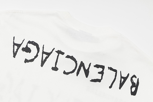 バレンシアガ 半袖Tシャツ 2023SS   BALENCIAGA  ロゴ印刷Tシャツ