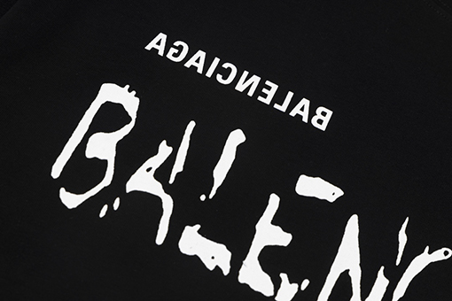 バレンシアガ 半袖Tシャツ 2023SS   BALENCIAGA  ロゴ印刷Tシャツ