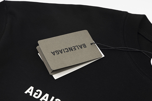 バレンシアガ 半袖Tシャツ 2023SS   BALENCIAGA  ロゴ印刷Tシャツ
