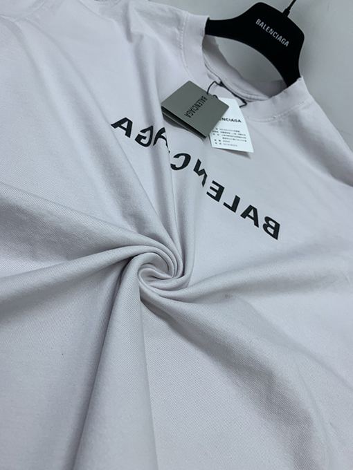 バレンシアガ 半袖Tシャツ プリント半袖Tシャツメンズファッション通販
