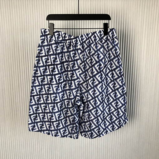 フェンディ ショートパンツ 男女兼用！ FENDI 双Fプリント短パンツ