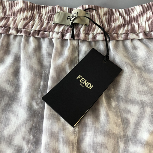 フェンディ ショートパンツ 男女兼用！ FENDI 双Fプリント短パンツ