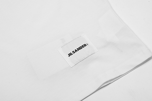 ジルサンダー 短袖Tシャツ  コピー  JIL SANDER シンプルでスタイリッシュなロゴ刺繍入りTシャツ