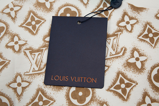 ルイヴィトン 半袖Tシャツ スーパーコピ LV モノグラムプリント半袖Tシャツメンズファッション