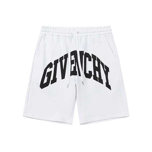 ジバンシイ スウェットパンツ スーパーコピー GIVENCHYアーチ型ロゴのショートパンツ