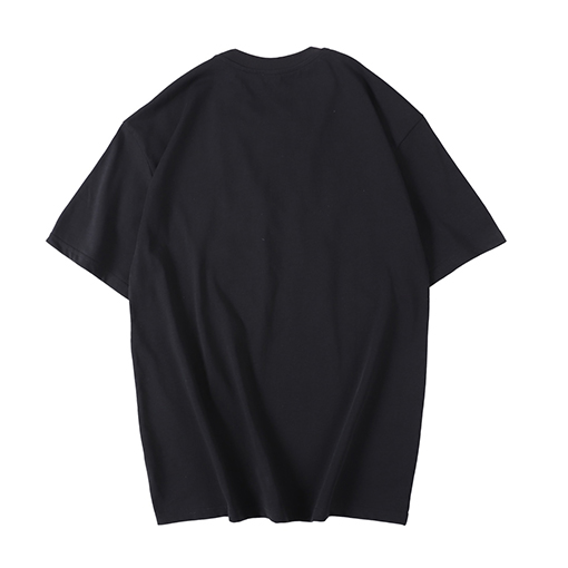 ロエベ ロゴ刺繍のカラフルなラウンドネック短袖Tシャツ
