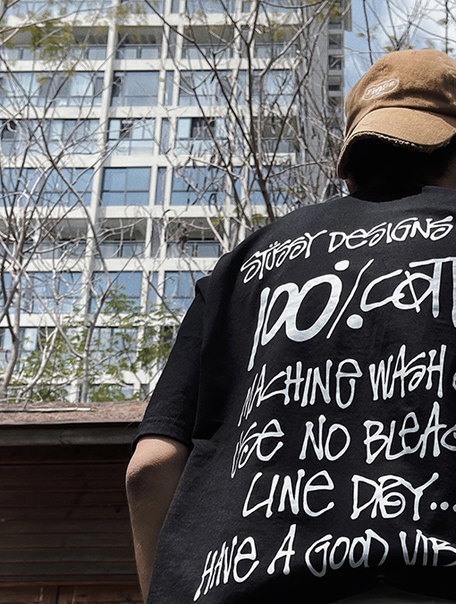 ステューシー 23SS 100% コットンTシャツ
