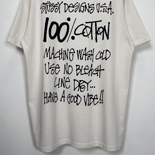 ステューシー 23SS 100% コットンTシャツ
