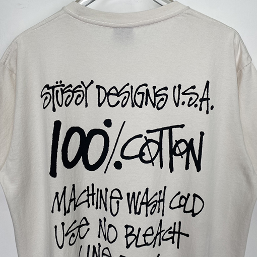 ステューシー 23SS 100% コットンTシャツ