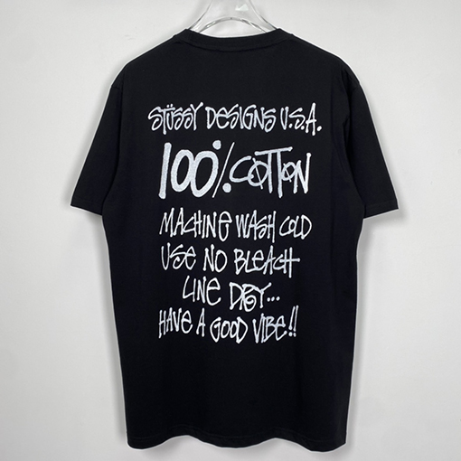 ステューシー 23SS 100% コットンTシャツ