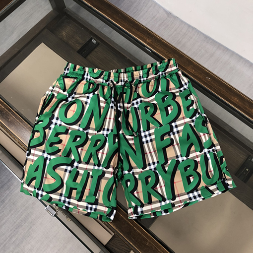 バーバリービーチパンツ スーパーコピーフルフラワープリント 内側ネット付き ゆったり快適な透け感 おうちで旅行必需品