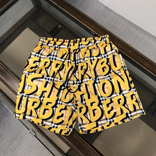 バーバリービーチパンツ スーパーコピーフルフラワープリント 内側ネット付き ゆったり快適な透け感 おうちで旅行必需品