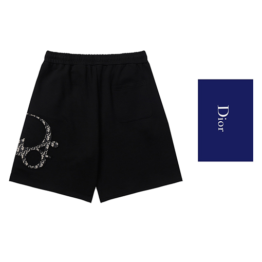 ディオール ハーフパンツ コピー  DIOR  レリーフ加工プリントショートパンツ