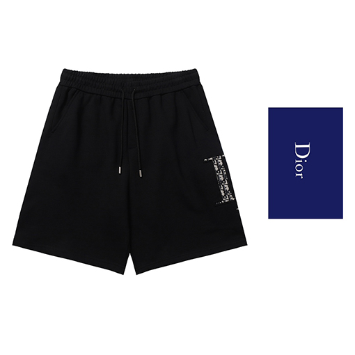 ディオール ハーフパンツ コピー  DIOR  レリーフ加工プリントショートパンツ
