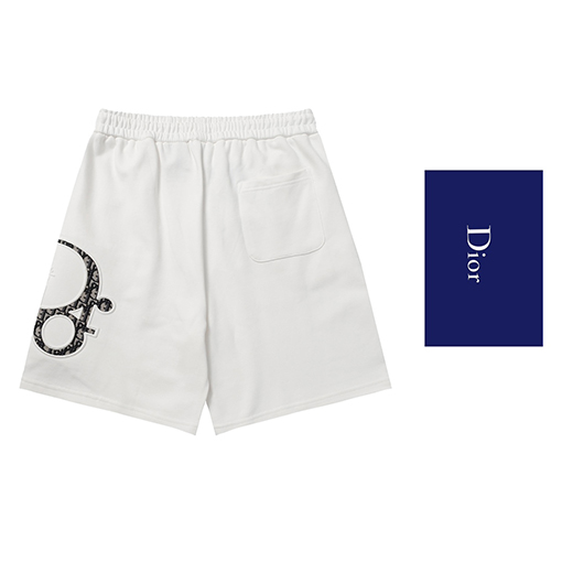 ディオール ハーフパンツ コピー  DIOR  レリーフ加工プリントショートパンツ