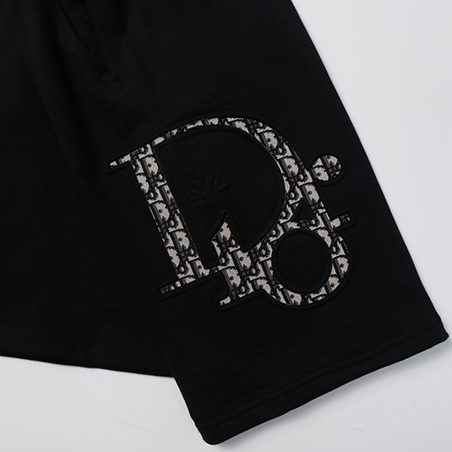 ディオール ハーフパンツ コピー  DIOR  レリーフ加工プリントショートパンツ