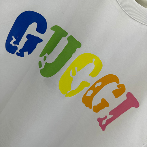 グッチタンクトップ  スーパーコピーGUCCI  プリント半袖Tシャツ