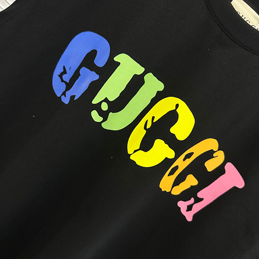 グッチタンクトップ  スーパーコピーGUCCI  プリント半袖Tシャツ