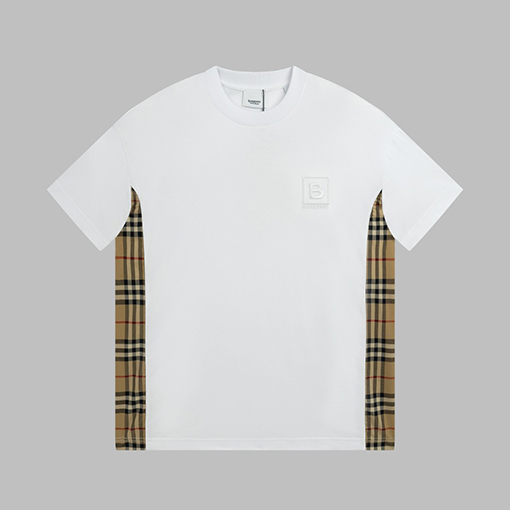 バーバリー 半袖Tシャツ BURBERRY パッチワーク