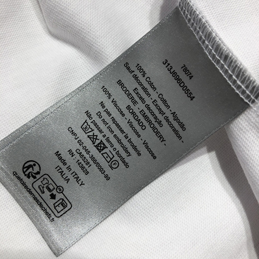 ディオール  半袖Tシャツ DIOR エレメントがファッションに融合したTシャツ