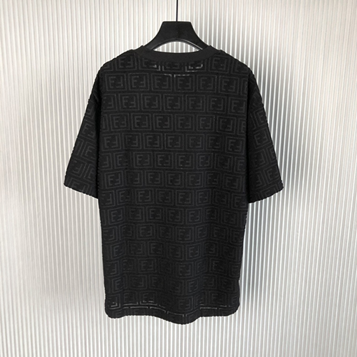 フェンディ Tシャツ FENDI 新しいダブルFタオル半袖Tシャツ