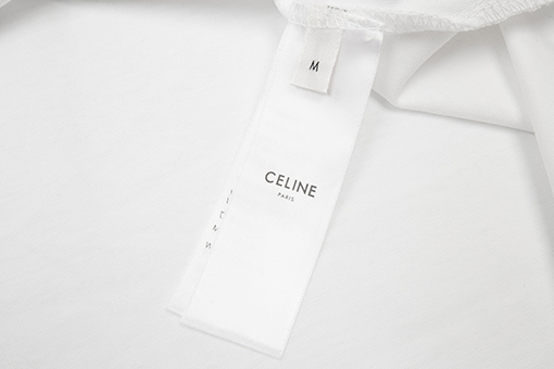 セリーヌ CELINE ロゴ 半袖Tシャツ フォームレターショートスリーブTシャツ