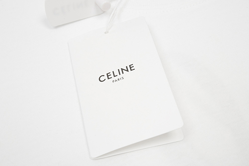 セリーヌ CELINE ロゴ 半袖Tシャツ フォームレターショートスリーブTシャツ