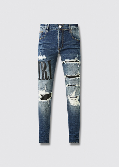 AMIRI デニムパンツ コピー  身体にフィットする快適さ：AMIRI破れたデニムパンツ特集