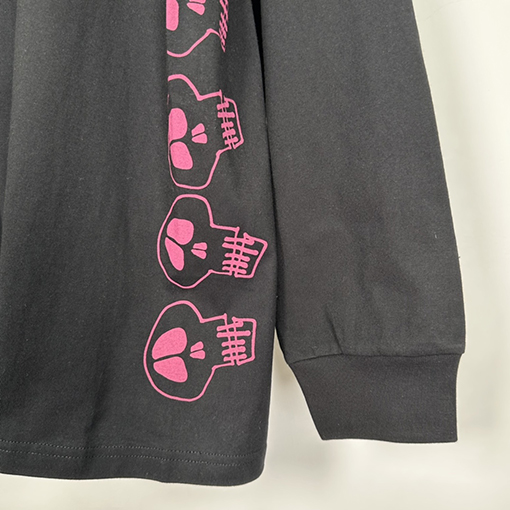 ステューシー長袖 Tシャツスーパーコピー　STUSSY グラフィティパターンのダブルSロングスリーブTシャツ