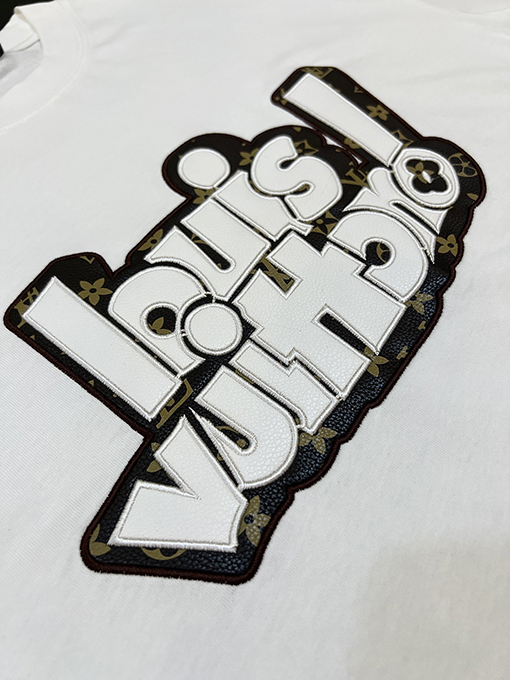 ヴィトン プリント半袖Tシャツ  スーパーコピー  Louis Vuitton半袖Tシャツ