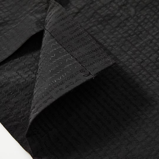 プラダ シャツスーパーコピー PRADA柄フルプリント長袖シャツ 伝統的な前ポケット付き