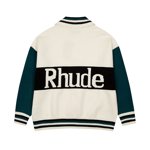 Rhude ニットセータースーパーコピー 新たなアメリカン・ビンテージ・カレッジスタイルを取り入れよう
