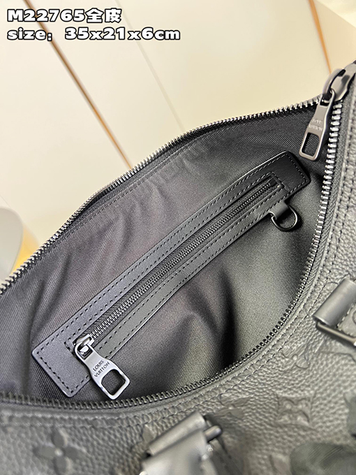 ヴィトンショルダー バックスーパーコピー フルレザー Keepall 35 トラベルバッグ、 M22765