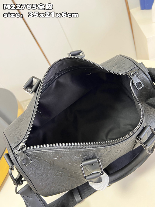 ヴィトンショルダー バックスーパーコピー フルレザー Keepall 35 トラベルバッグ、 M22765