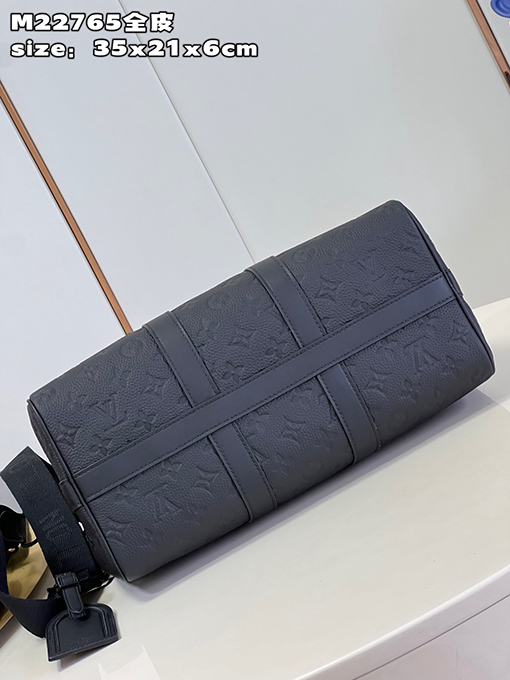 ヴィトンショルダー バックスーパーコピー フルレザー Keepall 35 トラベルバッグ、 M22765
