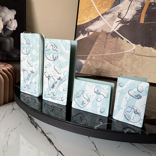 ヴィトン  財布 スーパーコピー Louis Vuitton モノグラム アクアガーデン ラインのZippy財布  M82305