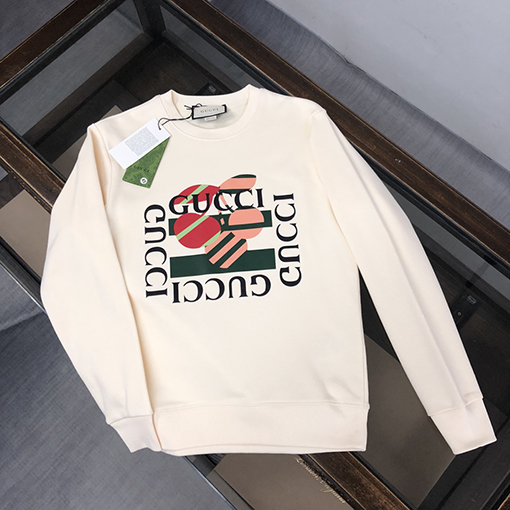 グッチ スウェットTシャツ  コピー GUCCIロゴ　長袖 Tシャツ 　トップス