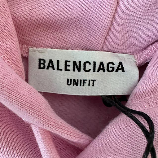 バレンシアガ パーカースーパーコピー   BALENCIAGA刺繍入りアルファベットロゴのパーカースウェット
