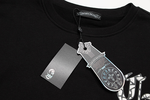 クロムハーツ スウェット長袖 Tシャツ スーパーコピー   CHROME HEARTベーシックなラウンドネックスウェット、純粋な柔らかいコットン生地