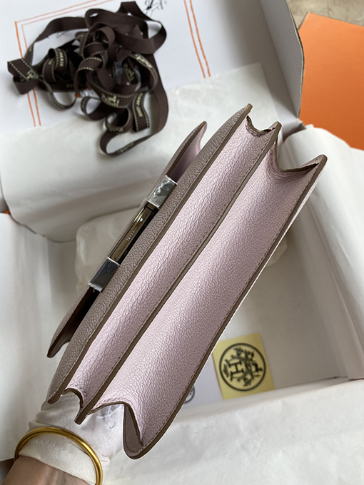 エルメス 輸入ヤギ革トランペットハンドバッグ